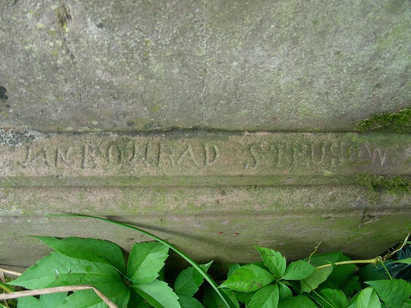 Tombstone of Kalus Czop, Trembowla cemetery, sector 5