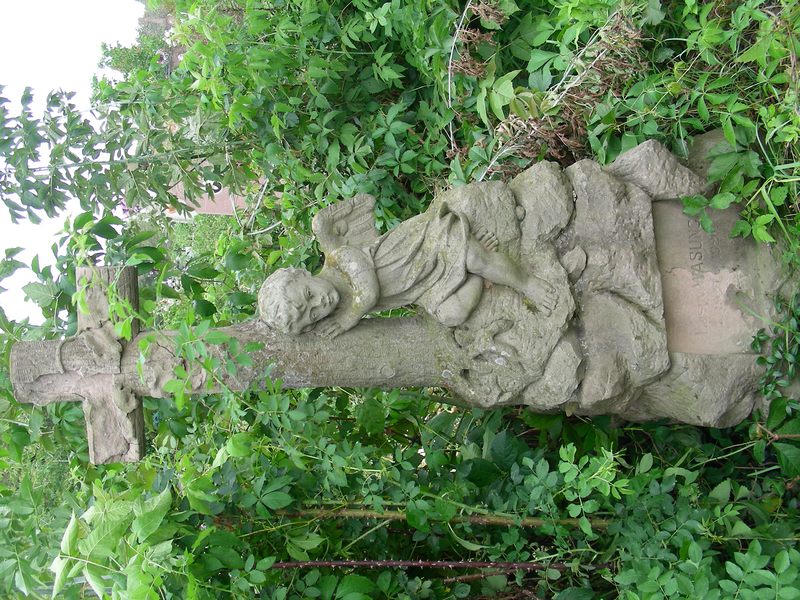 Tombstone of Lusi Wasung, Trembowla cemetery, sector 5