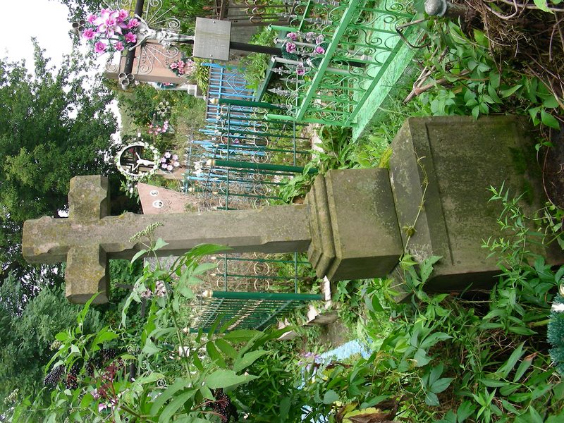 Tombstone of Jan Rymarz, cemetery in Trembowla, sector 5