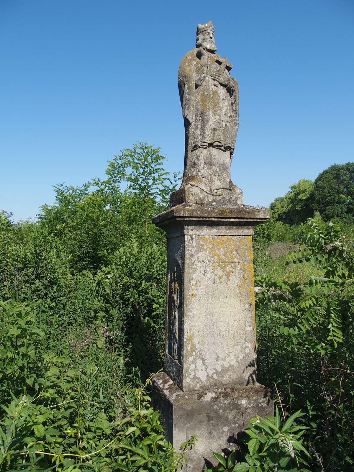 Tombstone of Jan, Josef and Maria Sopczyszyn, Kozovka cemetery