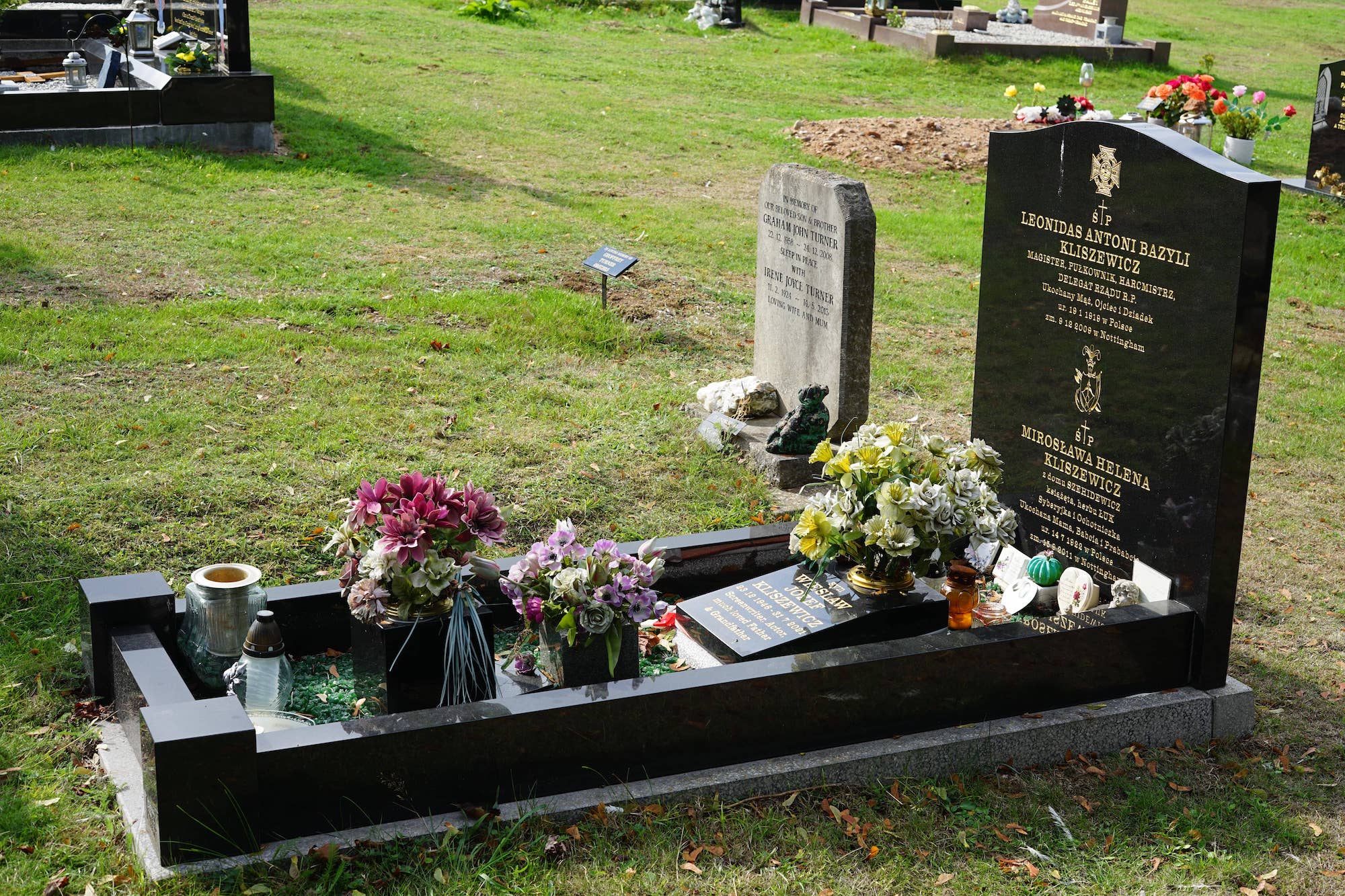 Tombstone of Leonidas Kliszewicz, Southern Cemetery