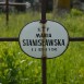 Fotografia przedstawiająca Tombstone of Maria Stanislawska