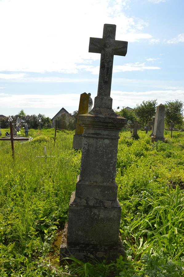 Tombstone of Pavel Liski, cemetery in Myszkowice