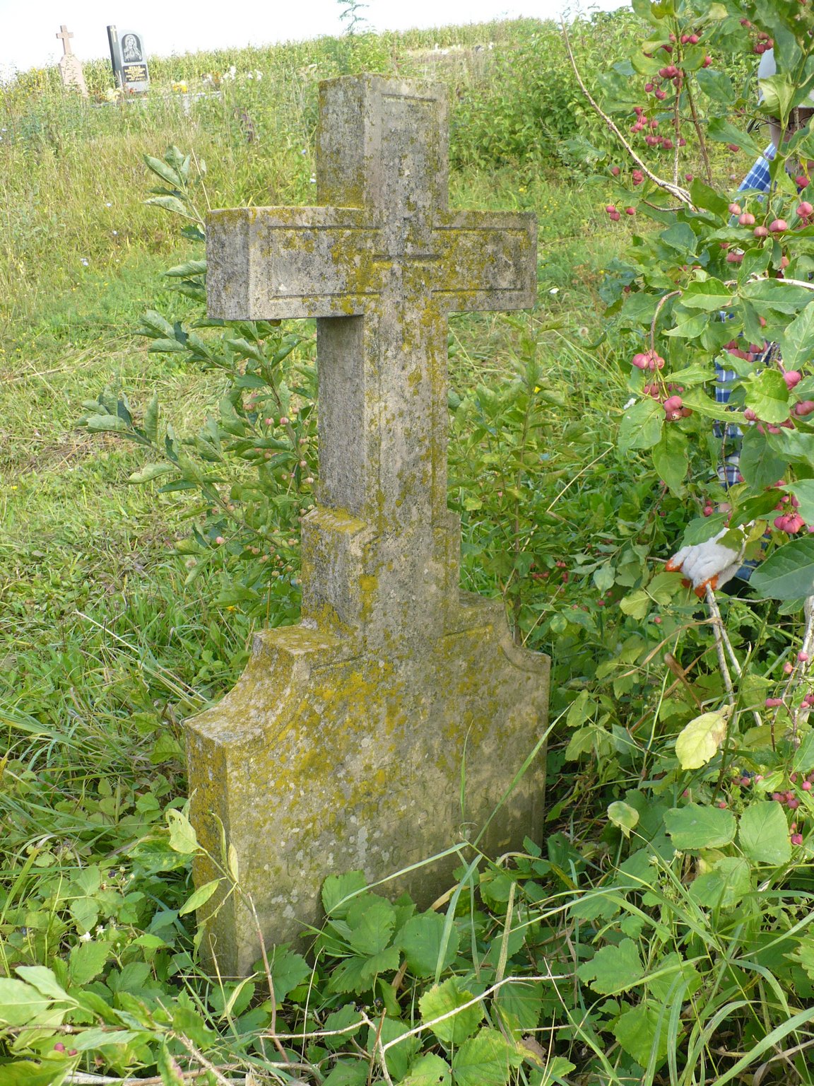 Tombstone of Lukasz Trembilski, Chorostkovo cemetery