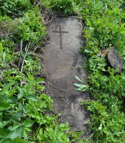 Nagrobek Franciszka Kozaka, cmentarz w Myszkowicach