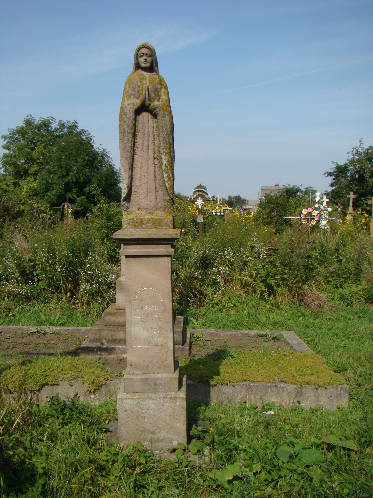 Tombstone of Katarzyna Pasicznyk, Chorostkovo cemetery