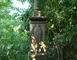 Nagrobek Łukasza Broszczaka, cmentarz w Chorostkowie