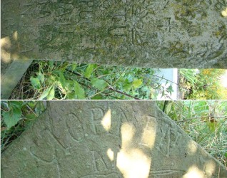 Nagrobek Małanki Czornen, cmentarz w Chorostkowie