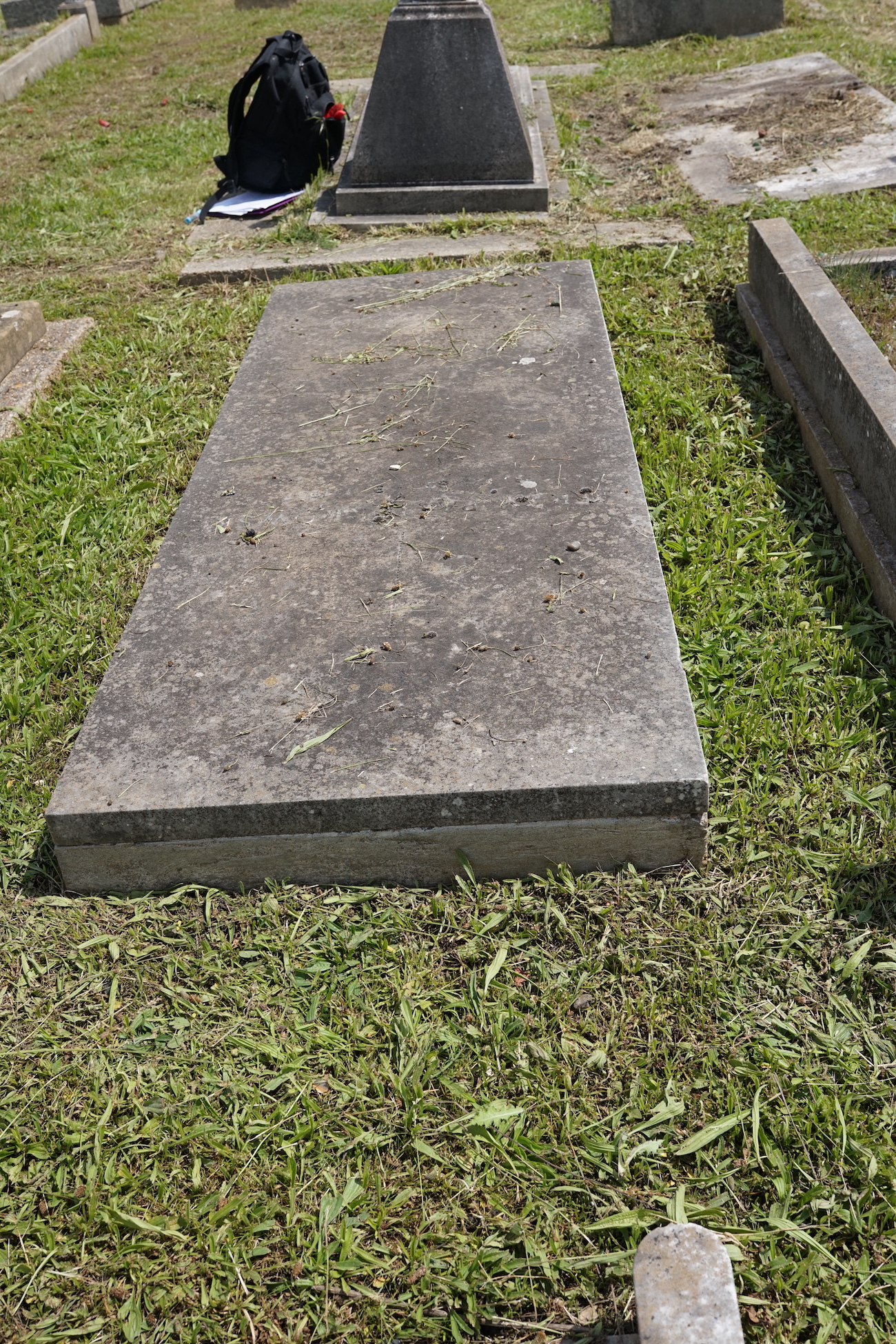 Tombstone of Jerzy Paciorkowski, St Mary's Catholic Cemetery, London