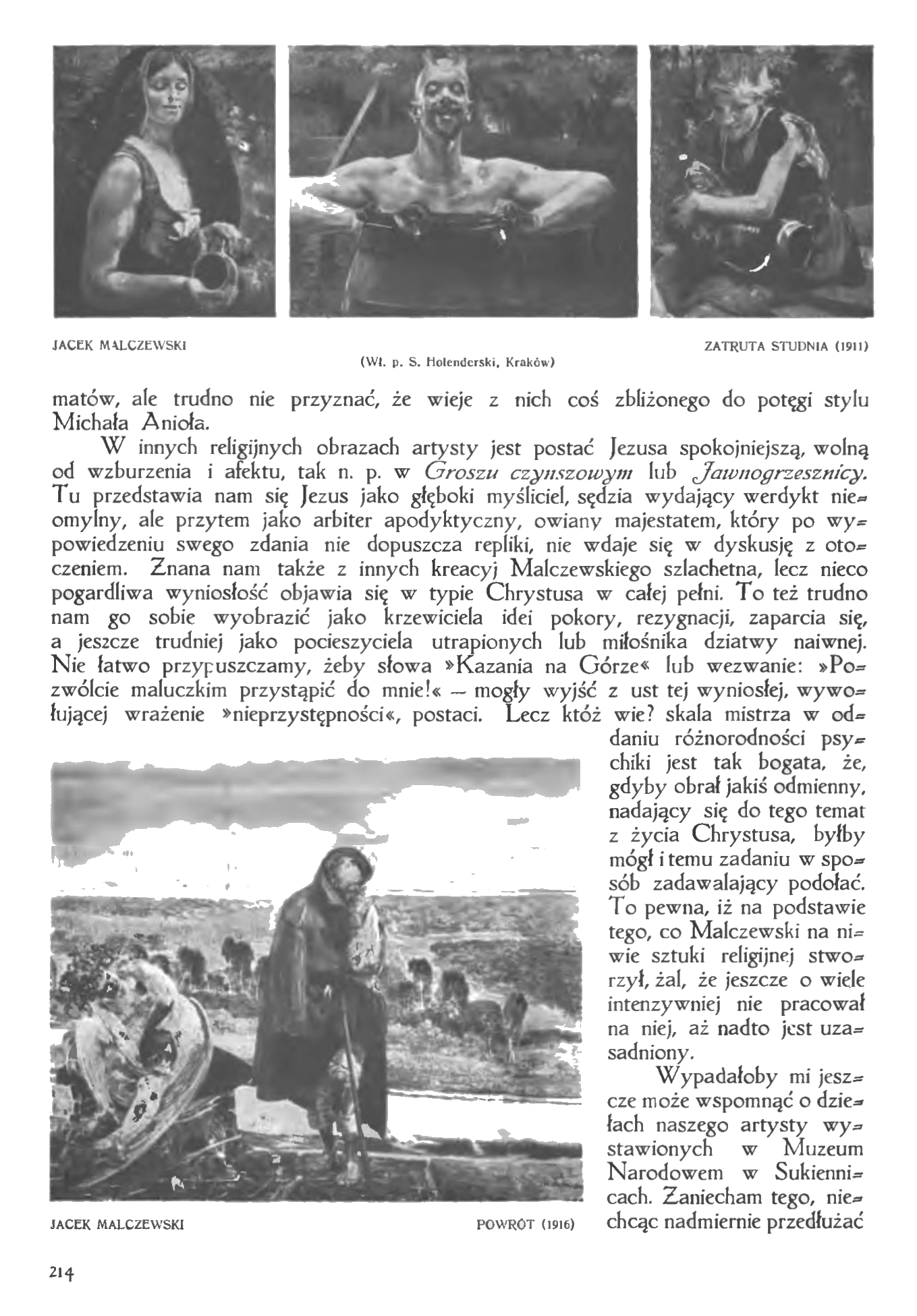 Photo montrant Collective exhibition of works by Jacek Malczewski