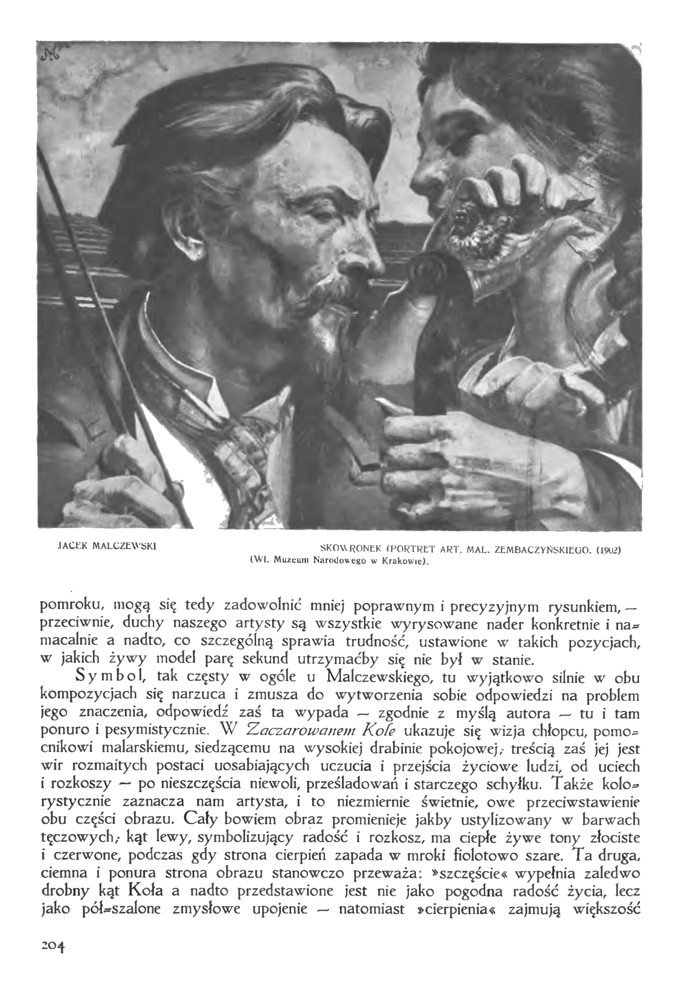 Photo montrant Collective exhibition of works by Jacek Malczewski