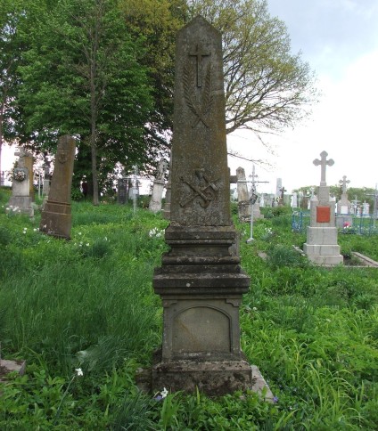 Nagrobek Antoniego Kaminka, cmentarz w Stryjówce