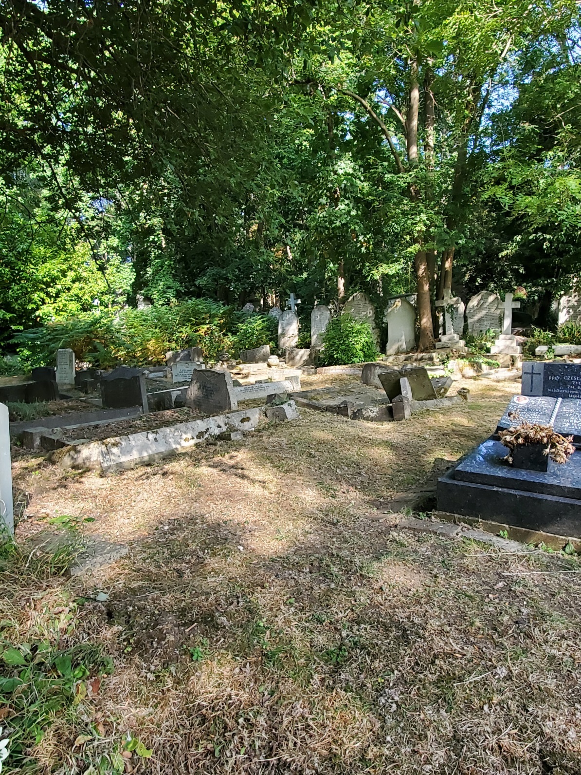 Tombstone of Herman Lieberman, Highgate Cemetery, London