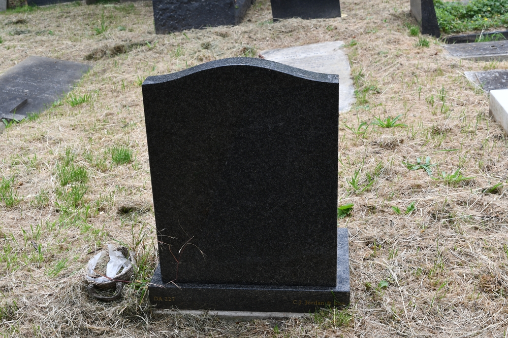 Tombstone of Bronislaw Kusnier and Anna Kusnier in London