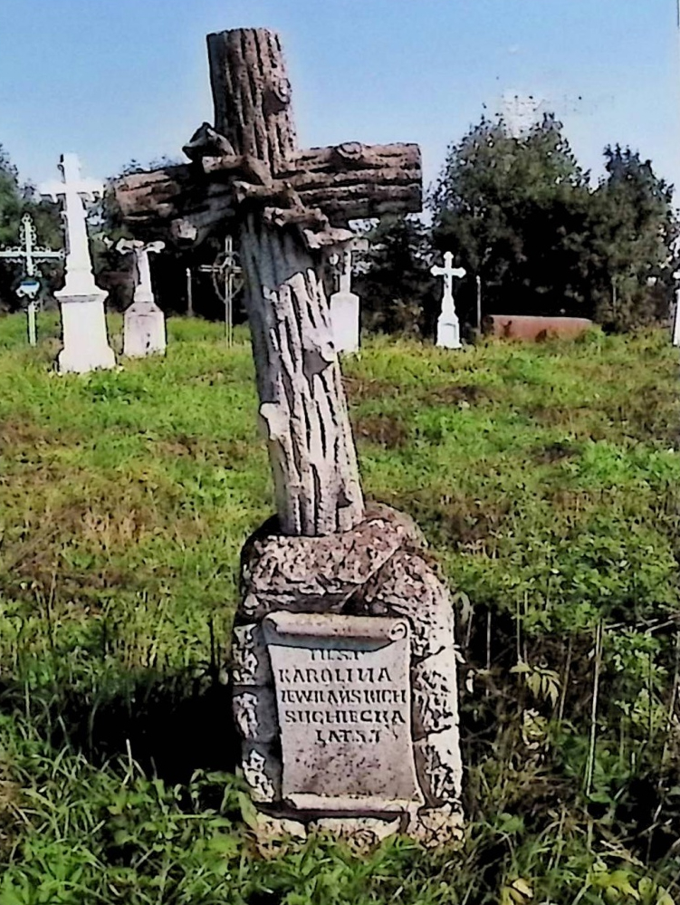 Fotografia przedstawiająca Nagrobek Karoliny Suchieckiej