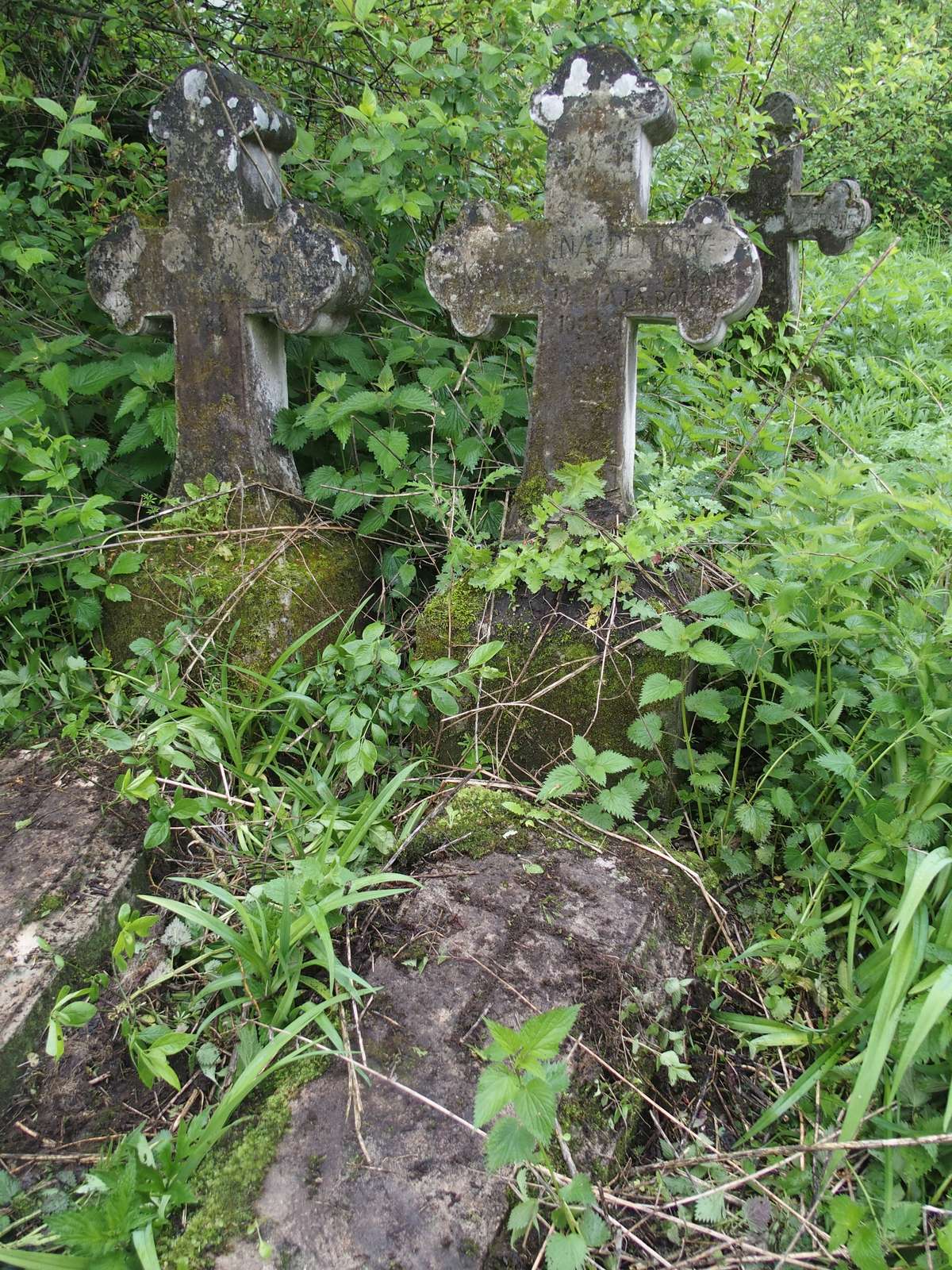 Tombstone of Paulina Olijowska, cemetery in Oprylovce