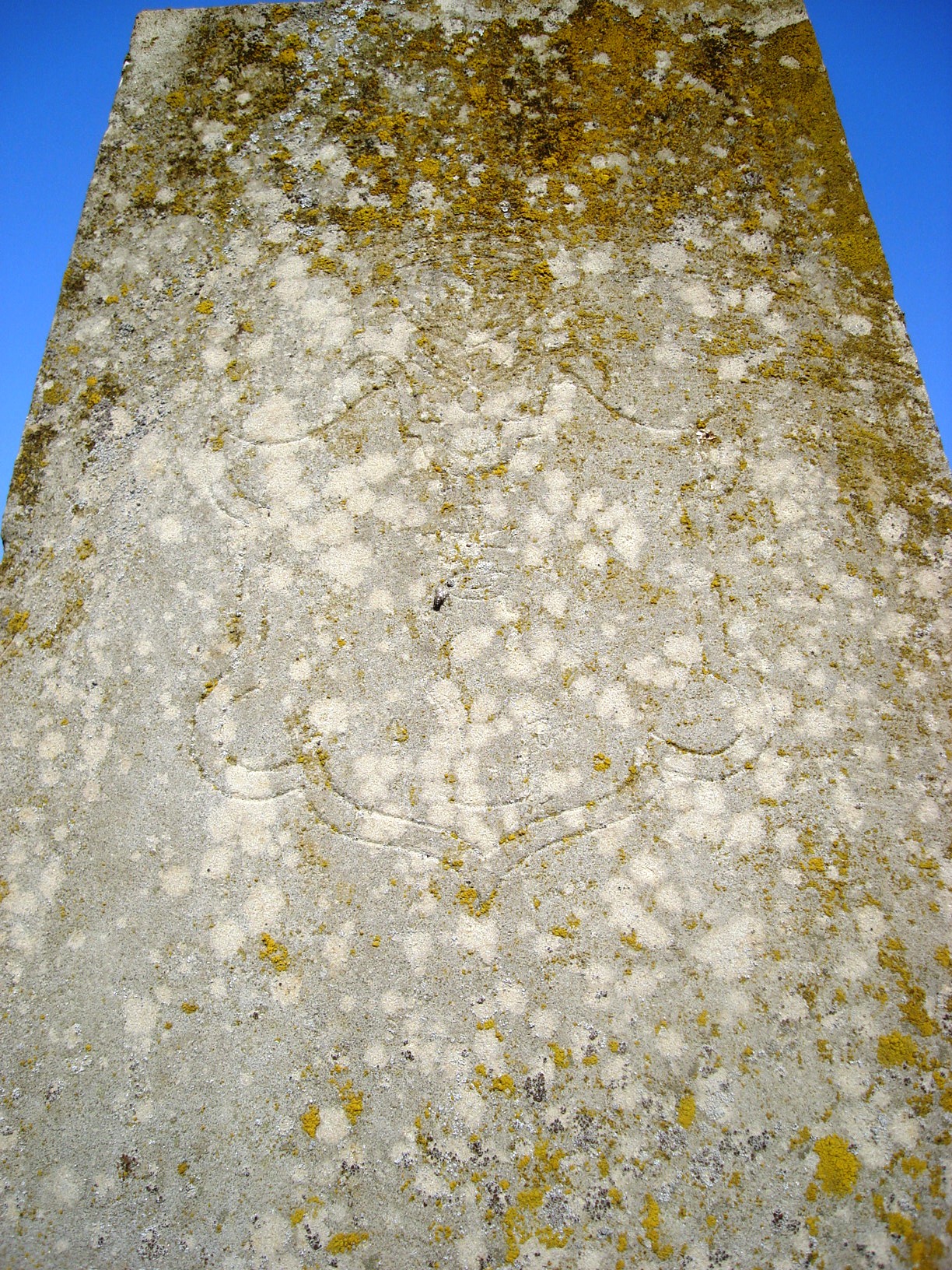 Detail of Jan Vitoslavski's tombstone, Chorostkowo cemetery