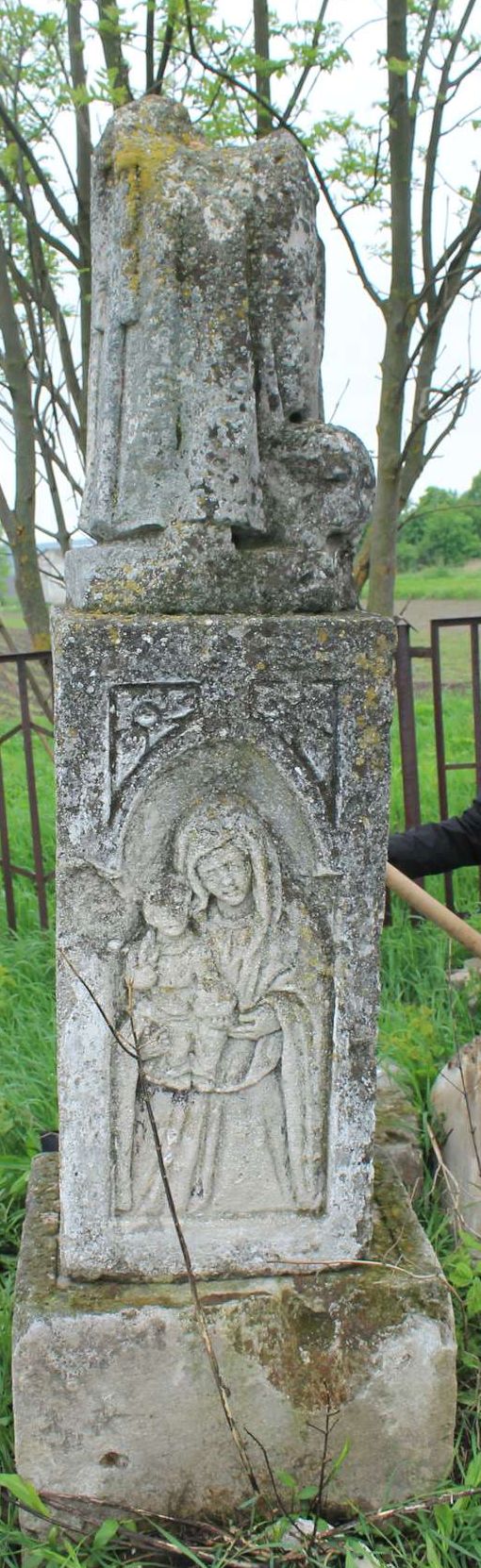 Tombstone of N.N., Nowinki cemetery, 2019