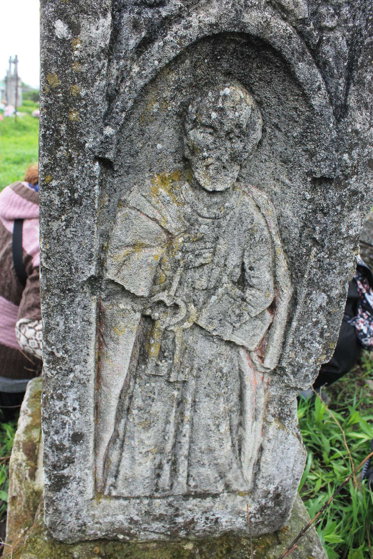 Tombstone of N.N., Nowinki cemetery, 2019