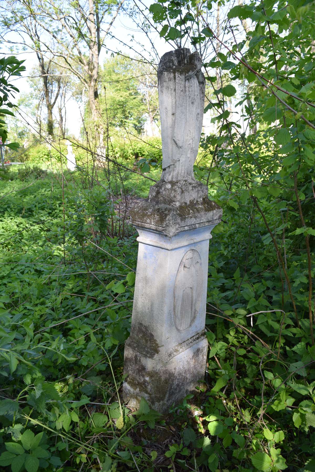 Gravestone of Maria Bajak, Kozłowo cemetery