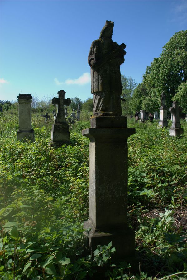 Tombstone of Jan Dziadek, cemetery in Oprylovce