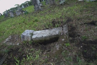 Nagrobek Maryi i Saldny Rilo, cmentarz w Stryjówce