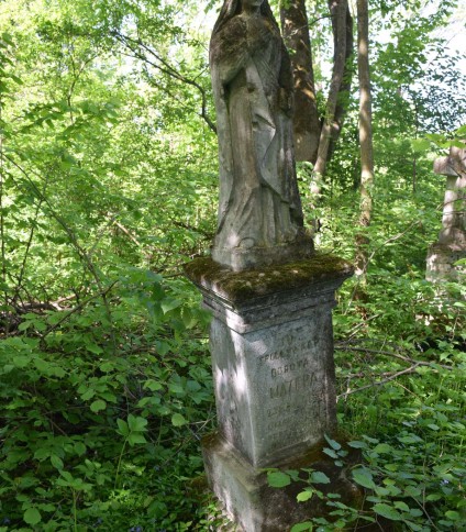 Nagrobek Doroty Mazepy, cmentarz w Kozłowie