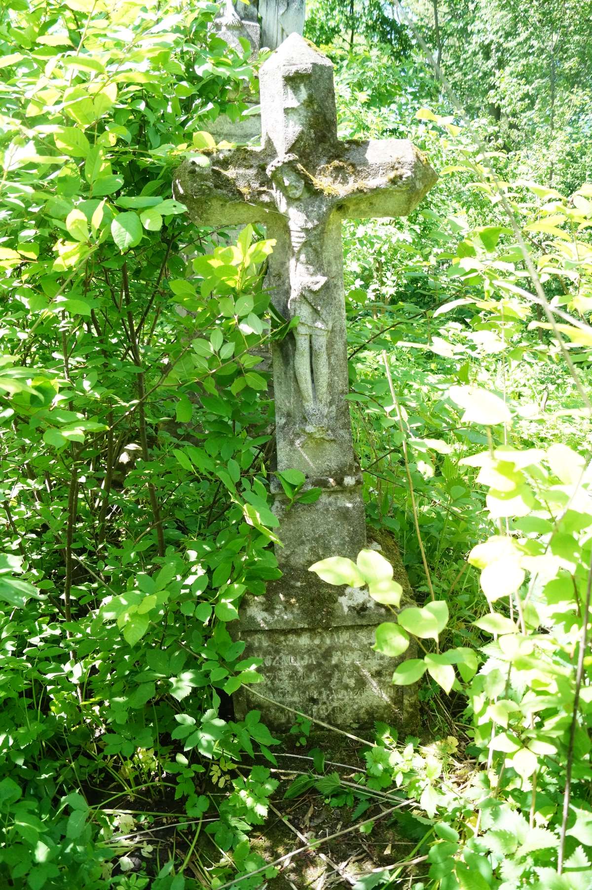 Tombstone of Rozalia Pudala, Kozlowo cemetery