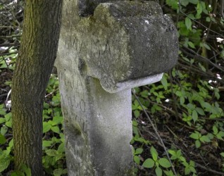 Nagrobek Julji Ajzto, cmentarz w Kozłowie