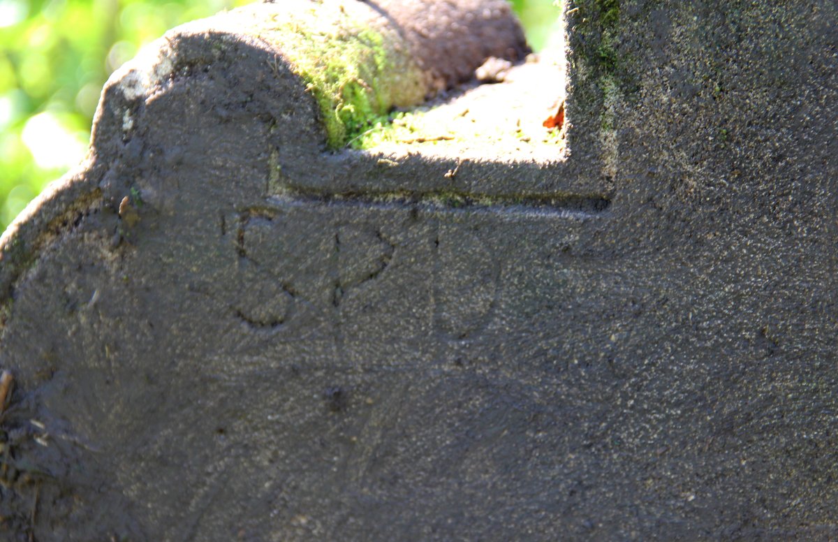 Inscription from the gravestone of N.N., cemetery in Oprylovce