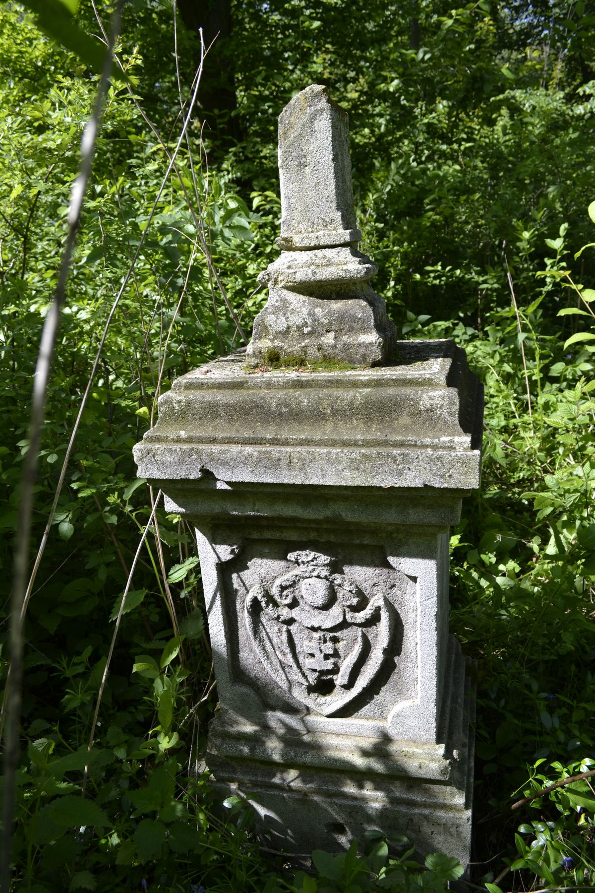 Tombstone of [...] Turski, Kozlowo cemetery