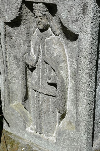 Statue from the tombstone of Telimena Terń, Kozłów cemetery