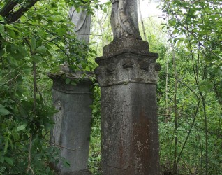 Nagrobek Katarzyny [..]kowal na cmentarzu w Draganówce