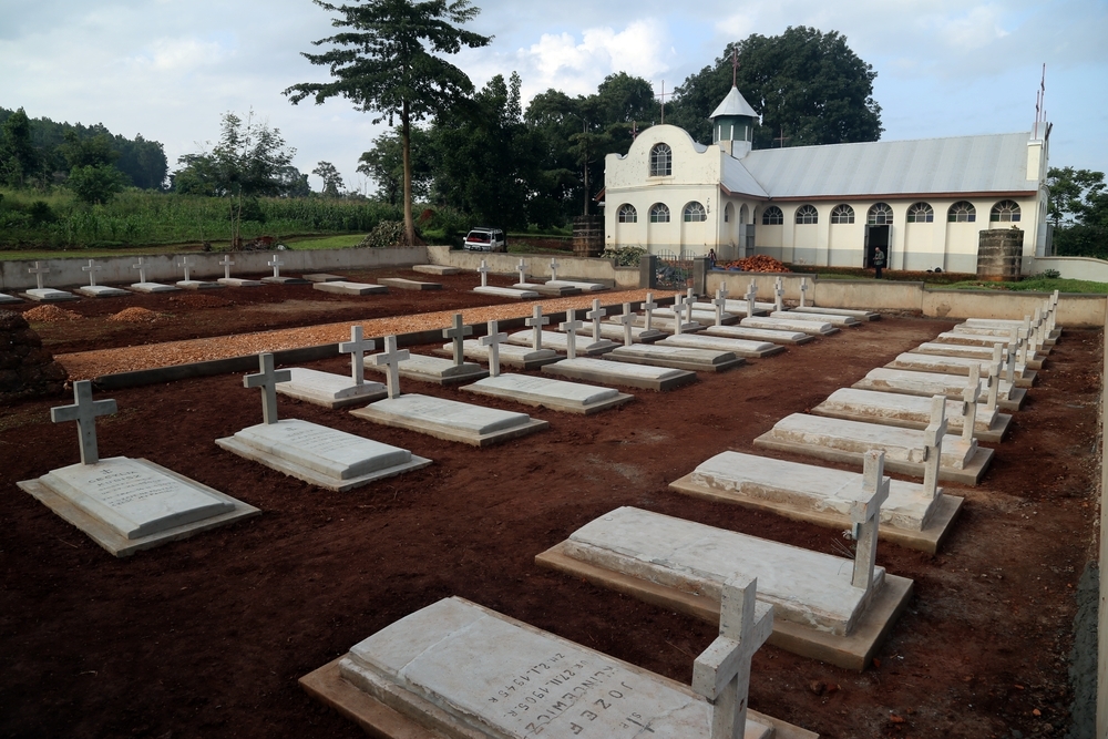 Photo showing Cemetery of Polish refugees from the USSR
