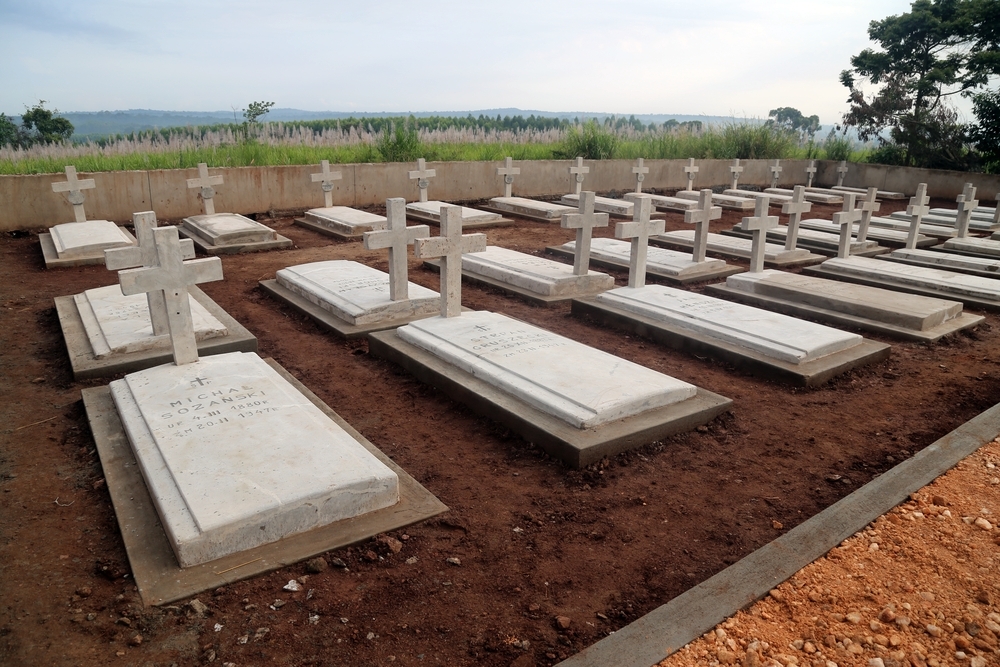 Photo showing Cemetery of Polish refugees from the USSR