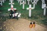 Fotografia przedstawiająca Groby polskie na Cmentarzu Wojskowym Cronenbourg