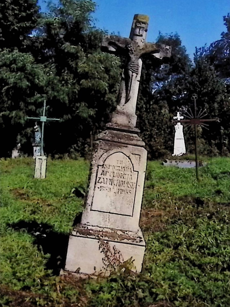 Fotografia przedstawiająca Tombstone of Apolonia Zamichowska