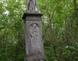 Nagrobek Jędrzeja Zabawy na cmentarzu w Draganówce