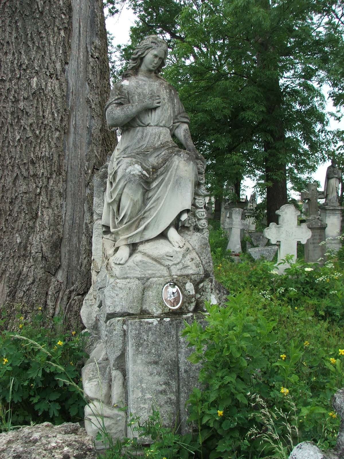 Tombstone of N.N., Zbarazh cemetery, sector 02a