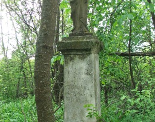 Nagrobek Łucji Dumańskiej, cmentarz w Worobijówce, 2019