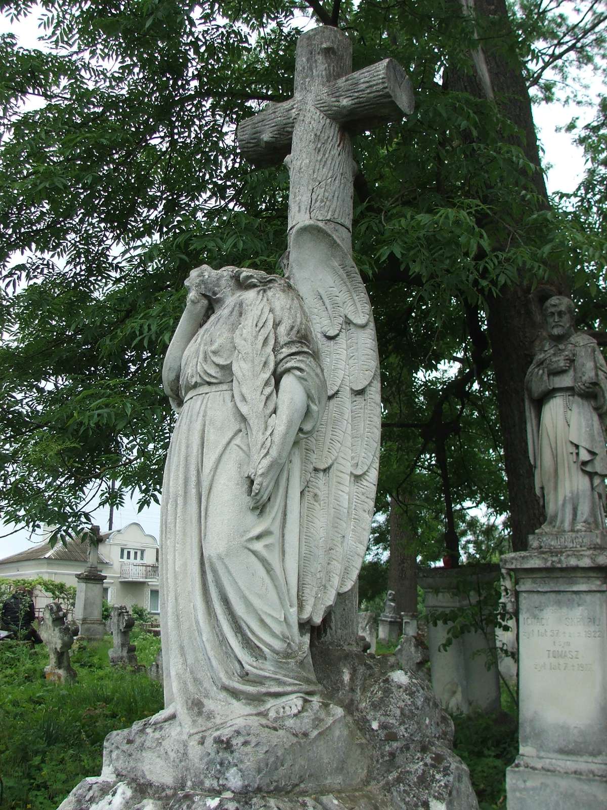 Tombstone of Wiktoria Gorgurewicz, Zbarazh cemetery, sector 02a