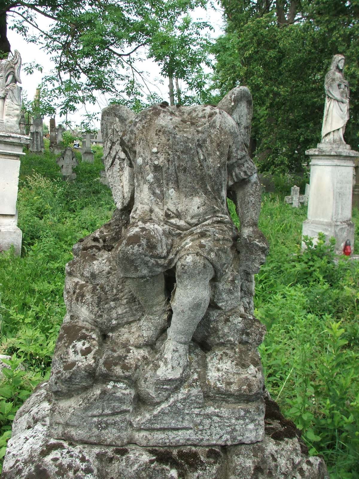 Tombstone of N.N., Zbarazh cemetery, sector 02a