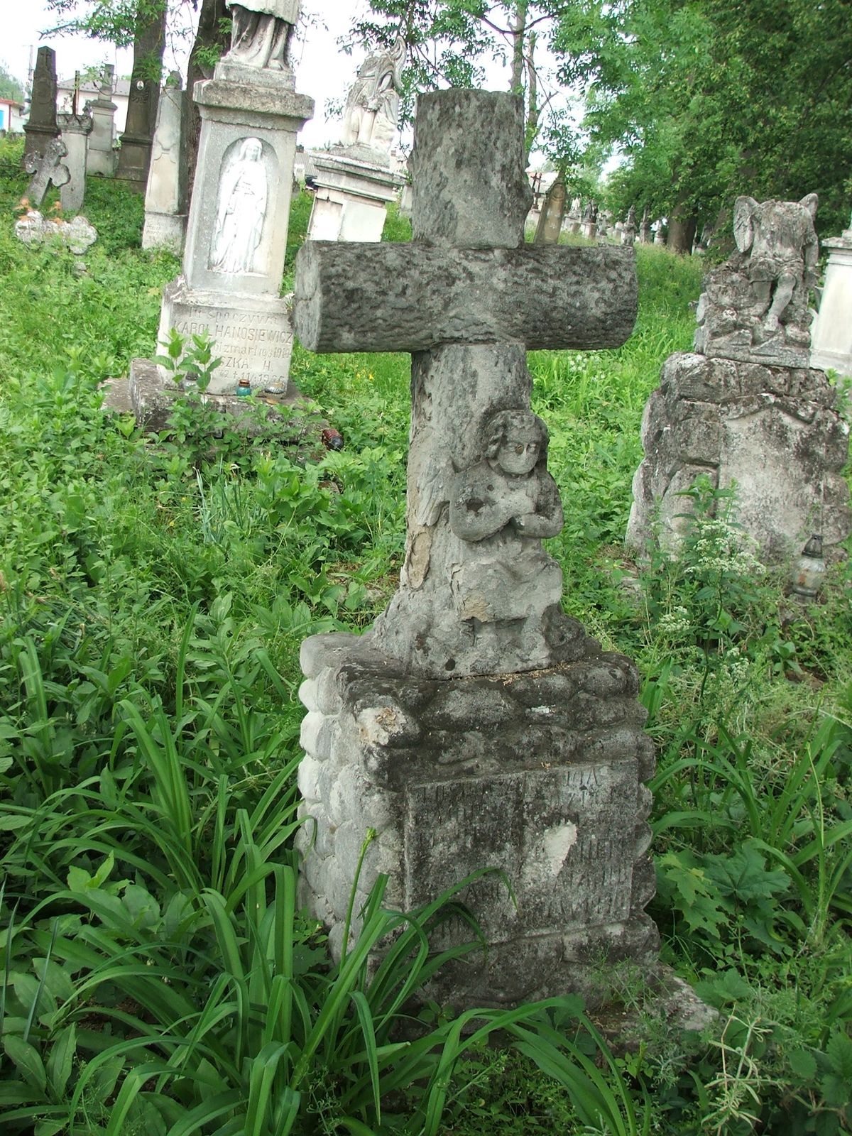 Tombstone of N.N., Zbarazh cemetery, sector 02a