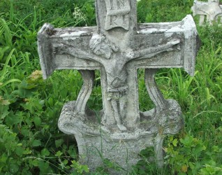 Nagrobek Katarzyny Taraiczuk i Szymona Taraiczuka, cmentarz w Zbarażu, sektor 02a