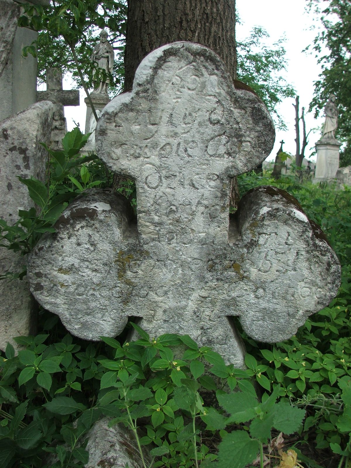Tombstone of N.N., Zbarazh cemetery, sector 02a
