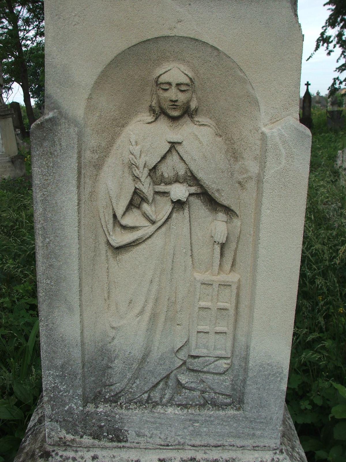 Tombstone of Jozef Frydel, Zbarazh cemetery, sector 02a