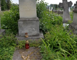 Nagrobek Jana Stankiewicza, cmentarz w Zbarażu, sektor 03a