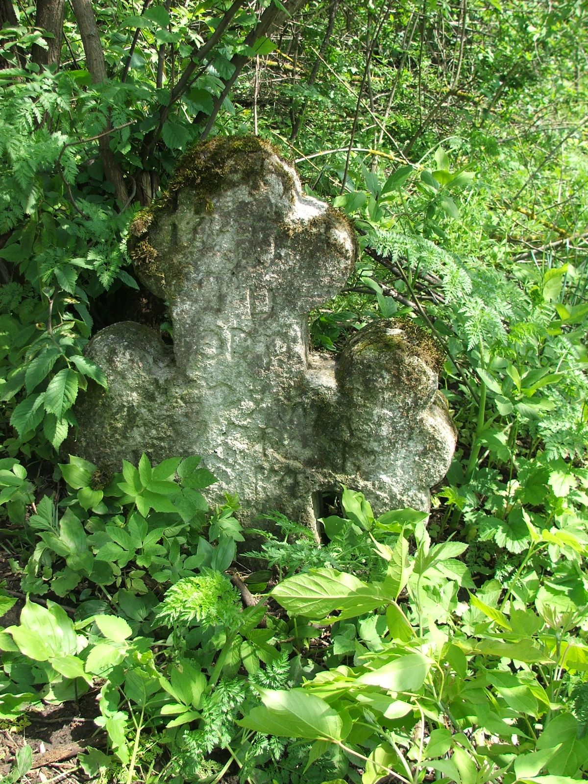 Tombstone of N.N., Toki cemetery, 2019