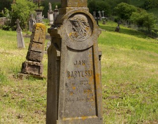 Nagrobek Jana Barylskiego, cmentarz w Stryjówce