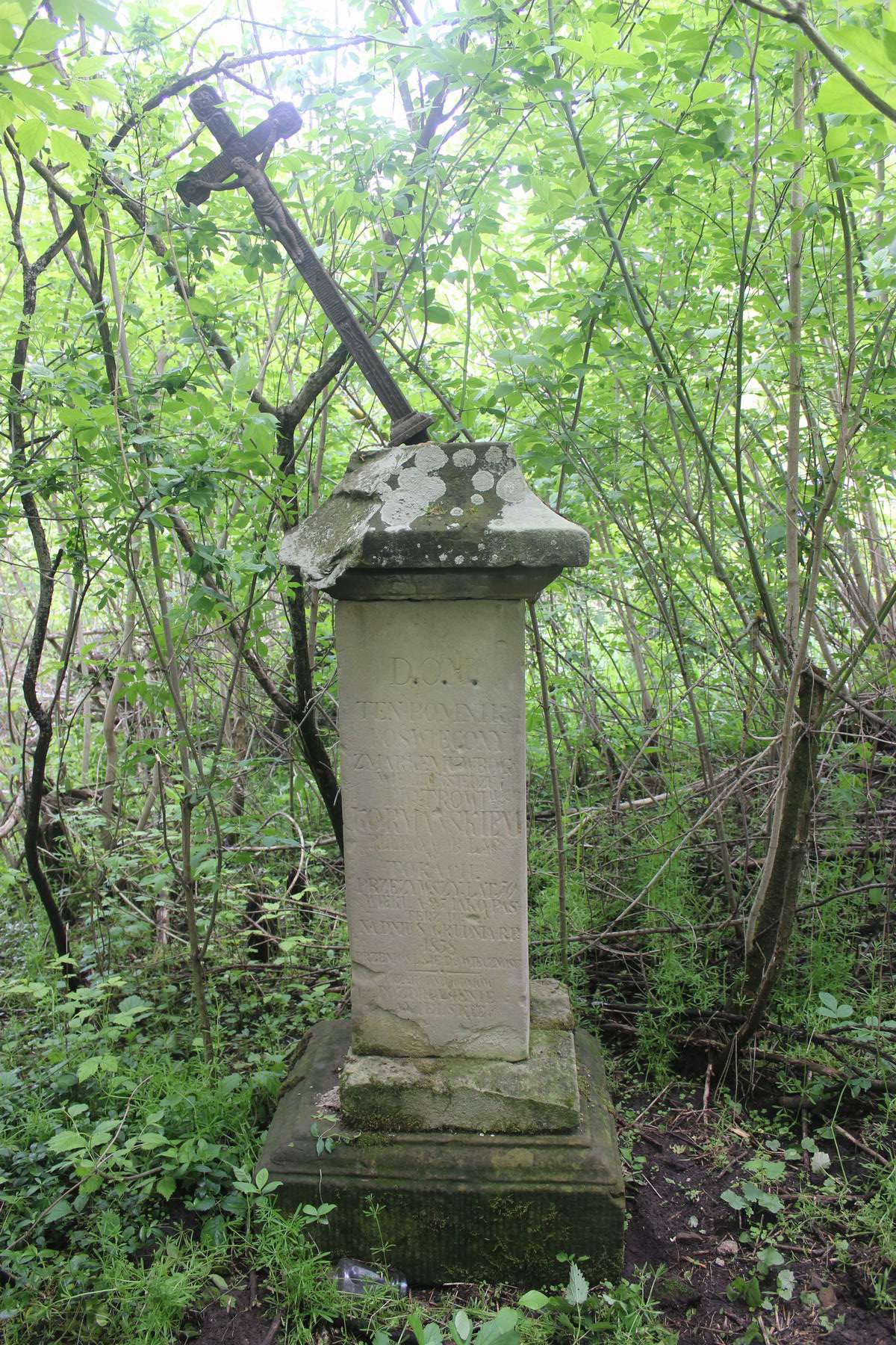 Tombstone of Piotr Kormanski, Toki cemetery, 2019